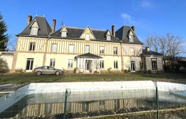 A vendre , Rugles ( Eure ) , manoir 646 m2  ,  13 chambres