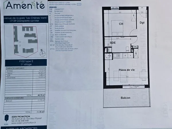Appartement meublé 