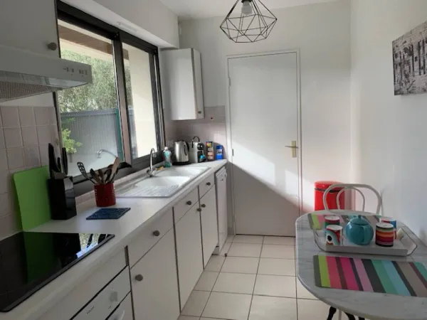 Vends appartement de 50m² avec jardin privatif de 100m² 