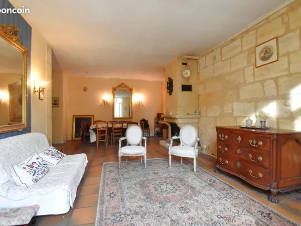 A vendre Maison pierre, Barrière Judaïque, 3 chambres, studio, garage, cave, jardin 