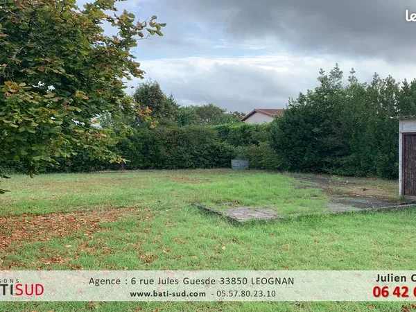 Terrain 385 m² Merignac 
