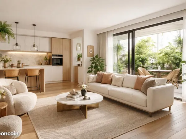 Appartement 3 pièces 63 m² 