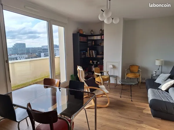 Loue 3 pièces meublé avec garage au Colombier 