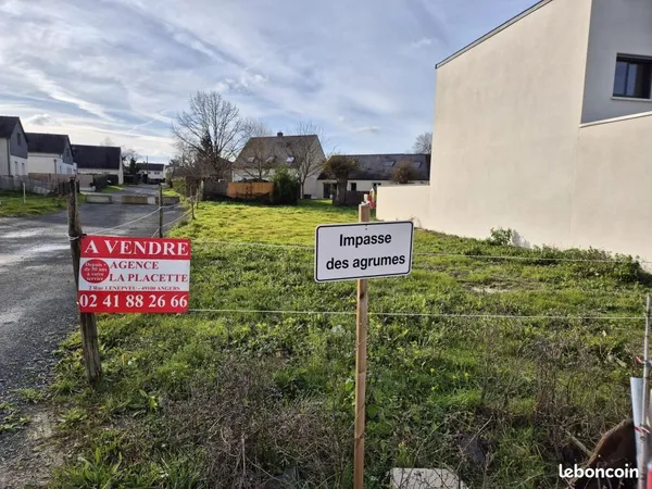 Terrain 395 m² Angers 