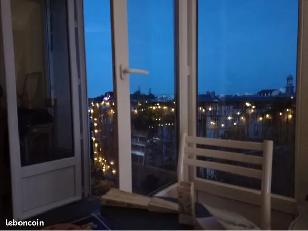 Appartement 41m2 belle vue sur Tours 