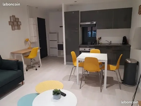 Studio 28m2 gare centre 