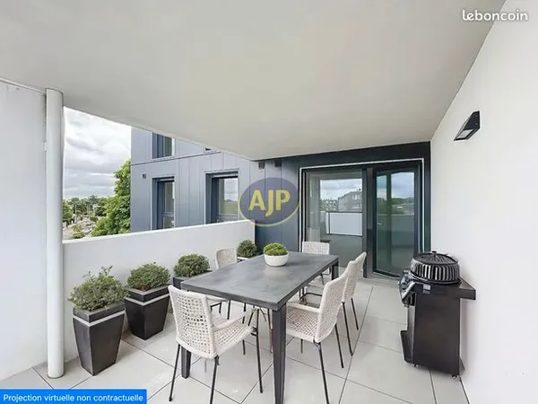 Appartement 3 pièces 66 m² 