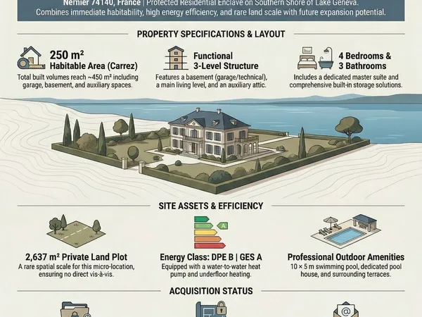 Villa privée - vente off-market 