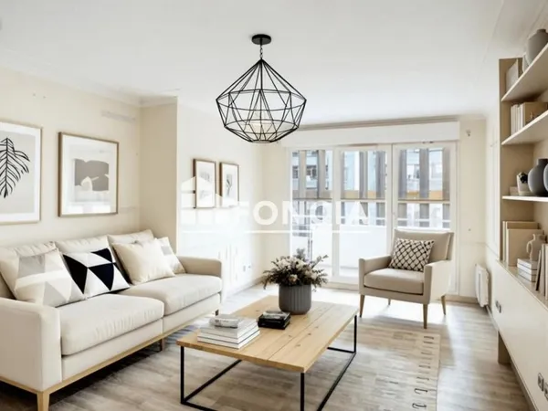 Appartement 3 pièces 65 m² 