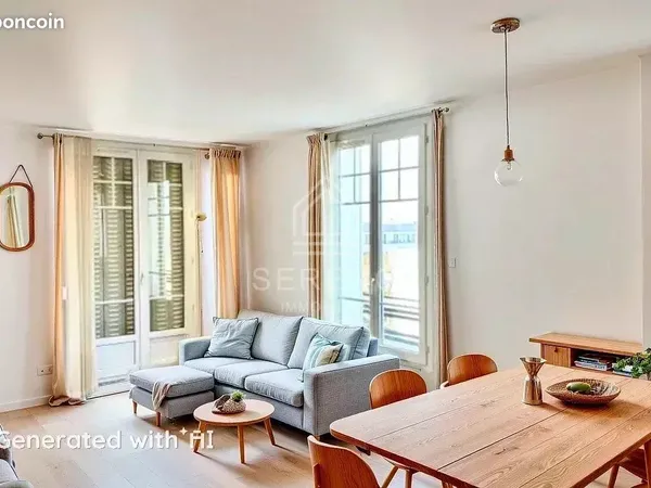 Appartement 2 pièces 51 m² 