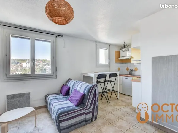Duplex 2 pièces 34 m² 