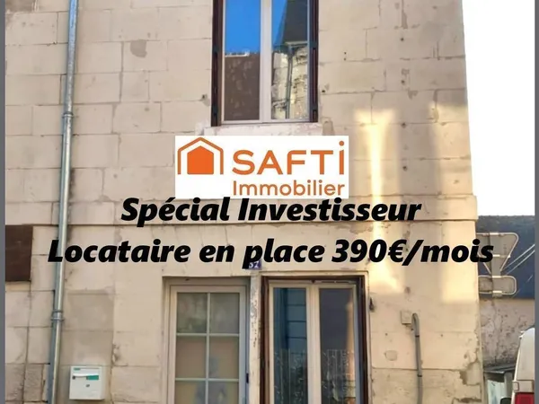 MAISON PLEIN CENTRE entièrement rénovée louée 390€ 