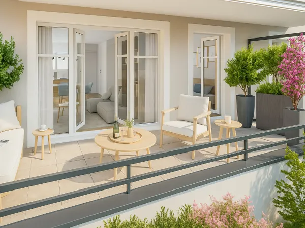 MAGNIFIQUE T3 TRAVERSANT 70 M² + TERRASSE11 M² 
