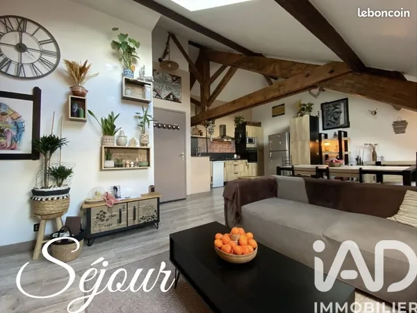 Appartement 3 pièces 64 m² 