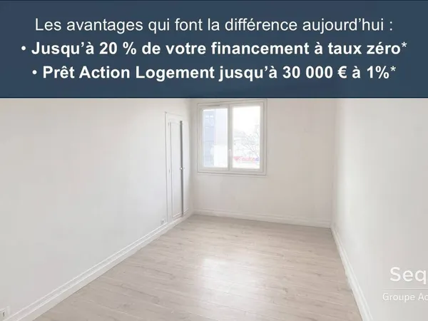 Appartement 2 pièces 42 m² 