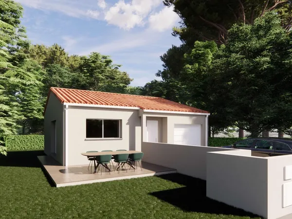 Terrain + maison 85 m² 