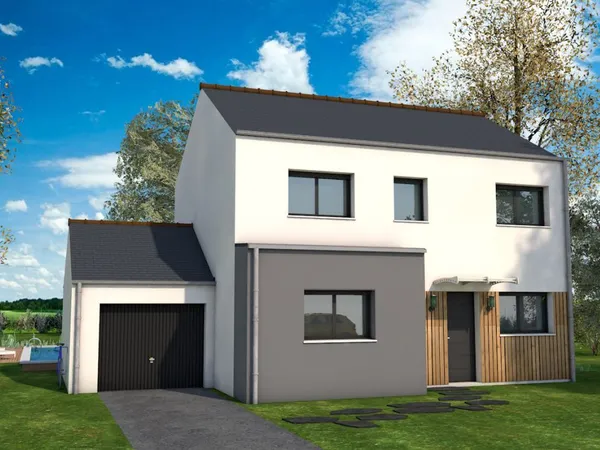 Terrain + maison 100 m² 
