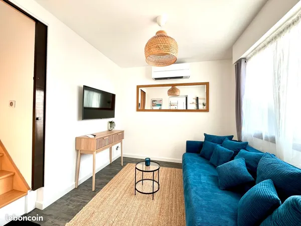 Joli appartement T2 meublé en duplex 