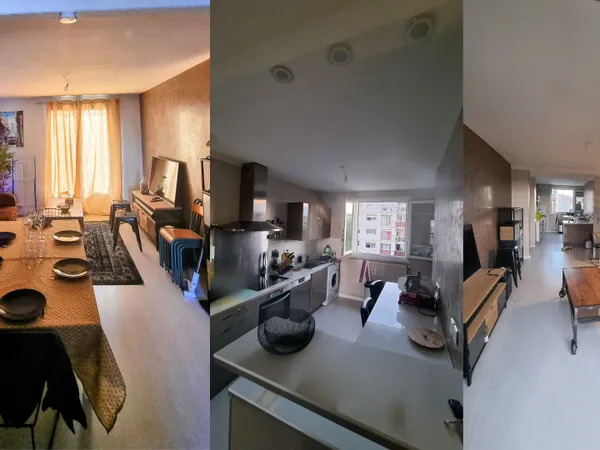 Appartement meublé 3 pièces - Résidence sécurisée et calme 