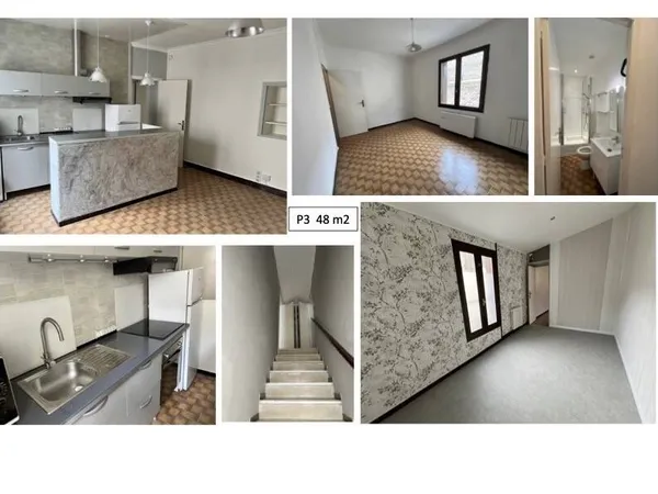 Appartement 3 pièces 48 m² 