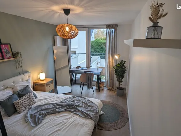 Chambre 1 pièce 27 m² 