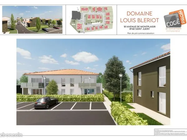 Appartement 2 pièces 43 m² 