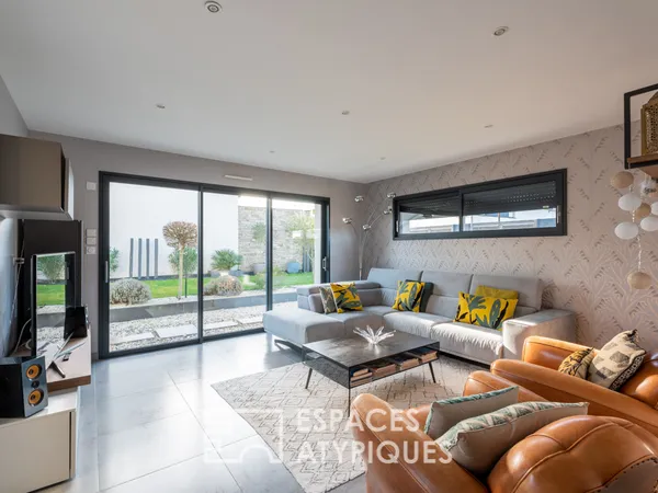 Maison d'architecte familiale 