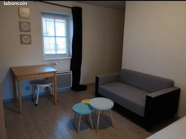 Nancy hôpital central 24 m2 