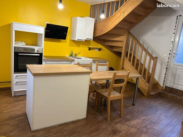 Maison amiénoise 3 pièces avec jardin 