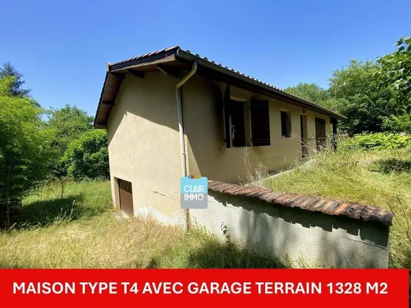 Maison de plain-pied 4 pièces 90 m² 