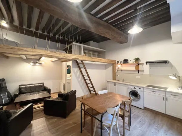 Dijon, à vendre t1 bis sur cour au centre ville Sud 