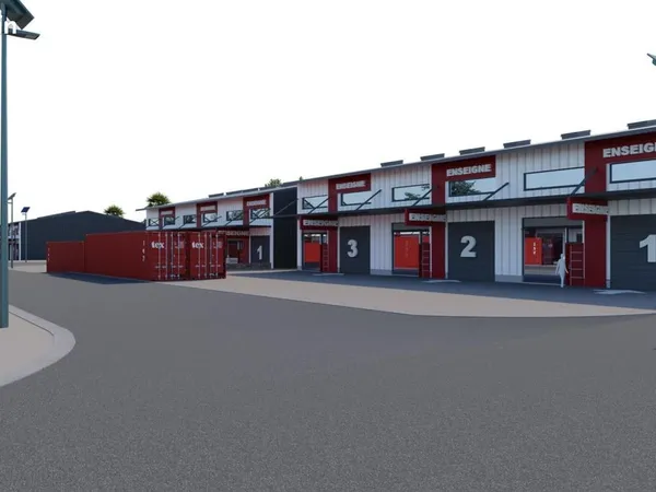 Local industriel 200 m² 