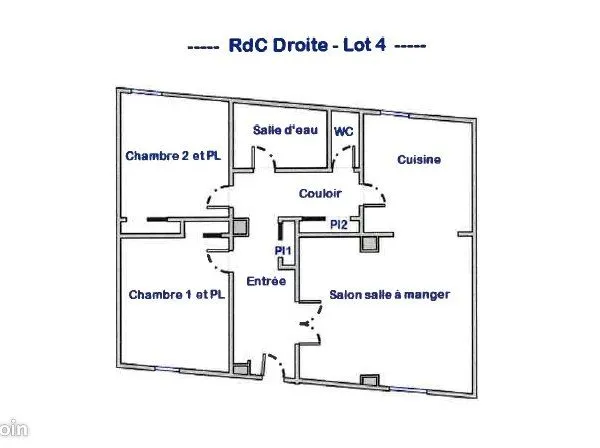 Appartement 3 pièces 87 m² 