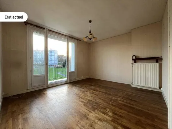 Appartement 3 pièces 57 m² 