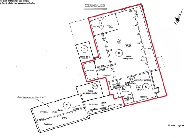 Appartement 4 pièces 111 m² 