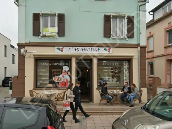 Murs occupés La Pizzeria L'Arancina Wittenheim 