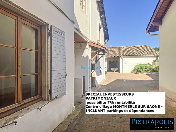 Maison avec extérieur et parking -possibilité logements- centr 