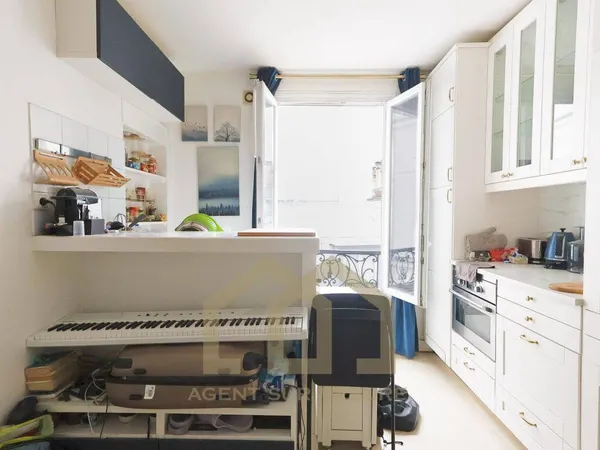 Vends studio - 16.28m² - 1 pièce - Paris 