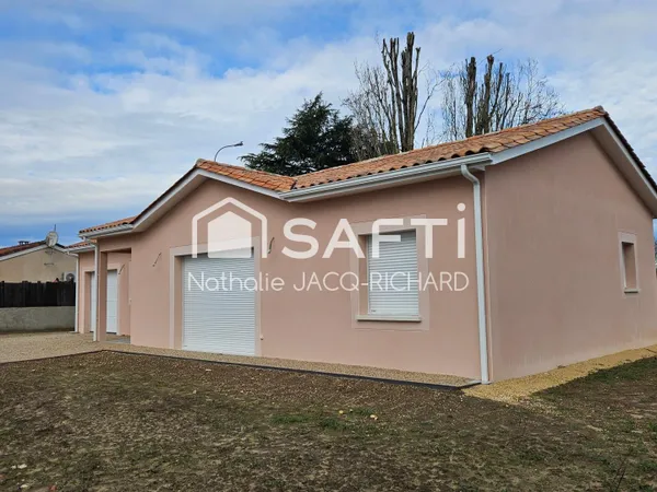 Maison récente de 106m² de plain pied - Bergerac 