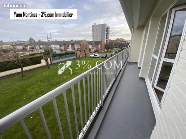 Appartement 3 pièces 64 m² 