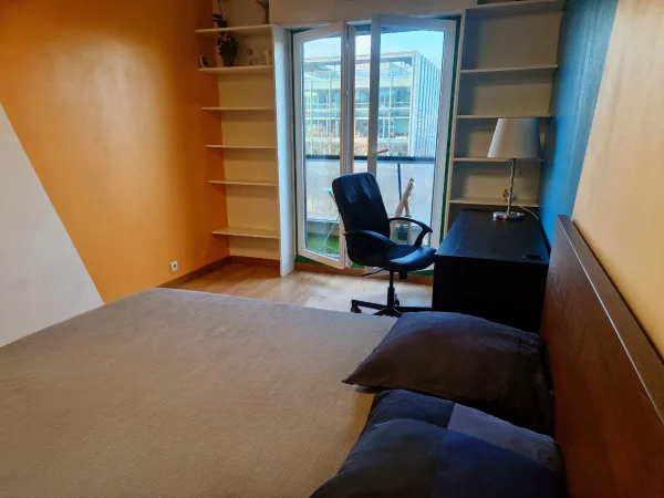 Loue chambre 15m² pour colocation à 2 dans appartement 60m² (étudiant) 