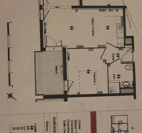 Location appart T3 Bas Cenon 