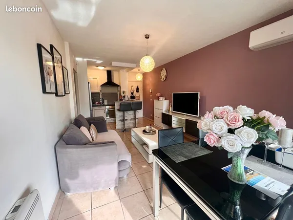 Appartement 2 pièces 35 m² 