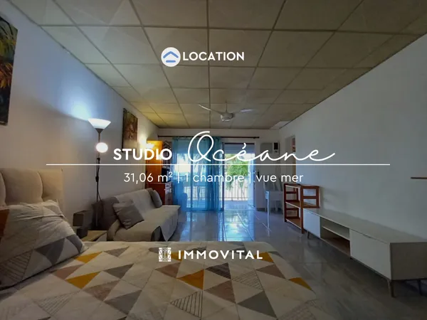 GRAND STUDIO MEUBLE FACE A LA MER 