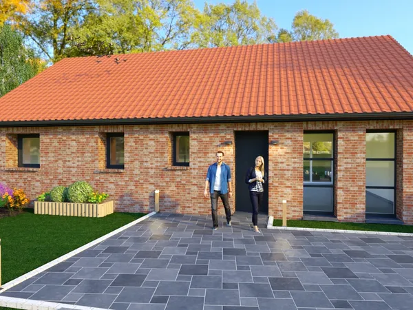Terrain + maison 94 m² 
