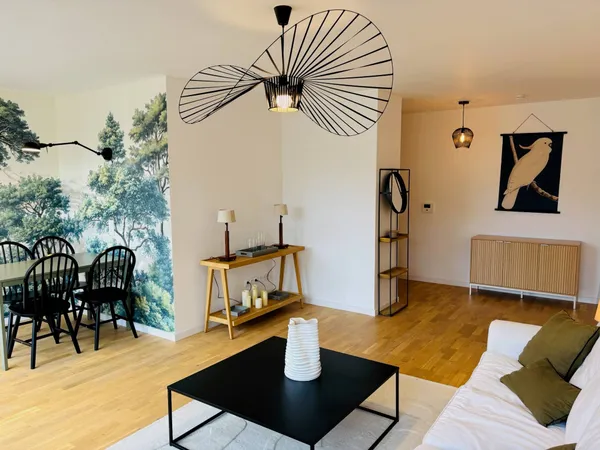 Loue appartement 71m², meublé, neuf - 2ème et dernier étage, prestations haut de gamme - 