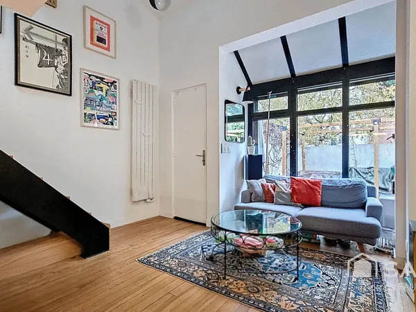 Vends Duplex de 60m² rénové, Centre-ville Le Perreux. Jardin/Terrasse 80m² SANS vis-à-vis. 