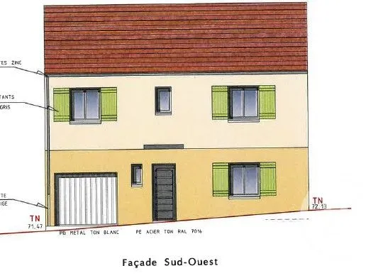 Terrain 146 m² 