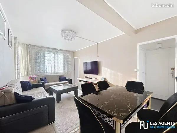 Appartement 3 pièces 53 m² 