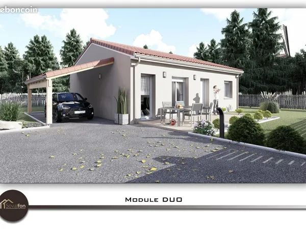 Maison 3 pièces 71 m² 